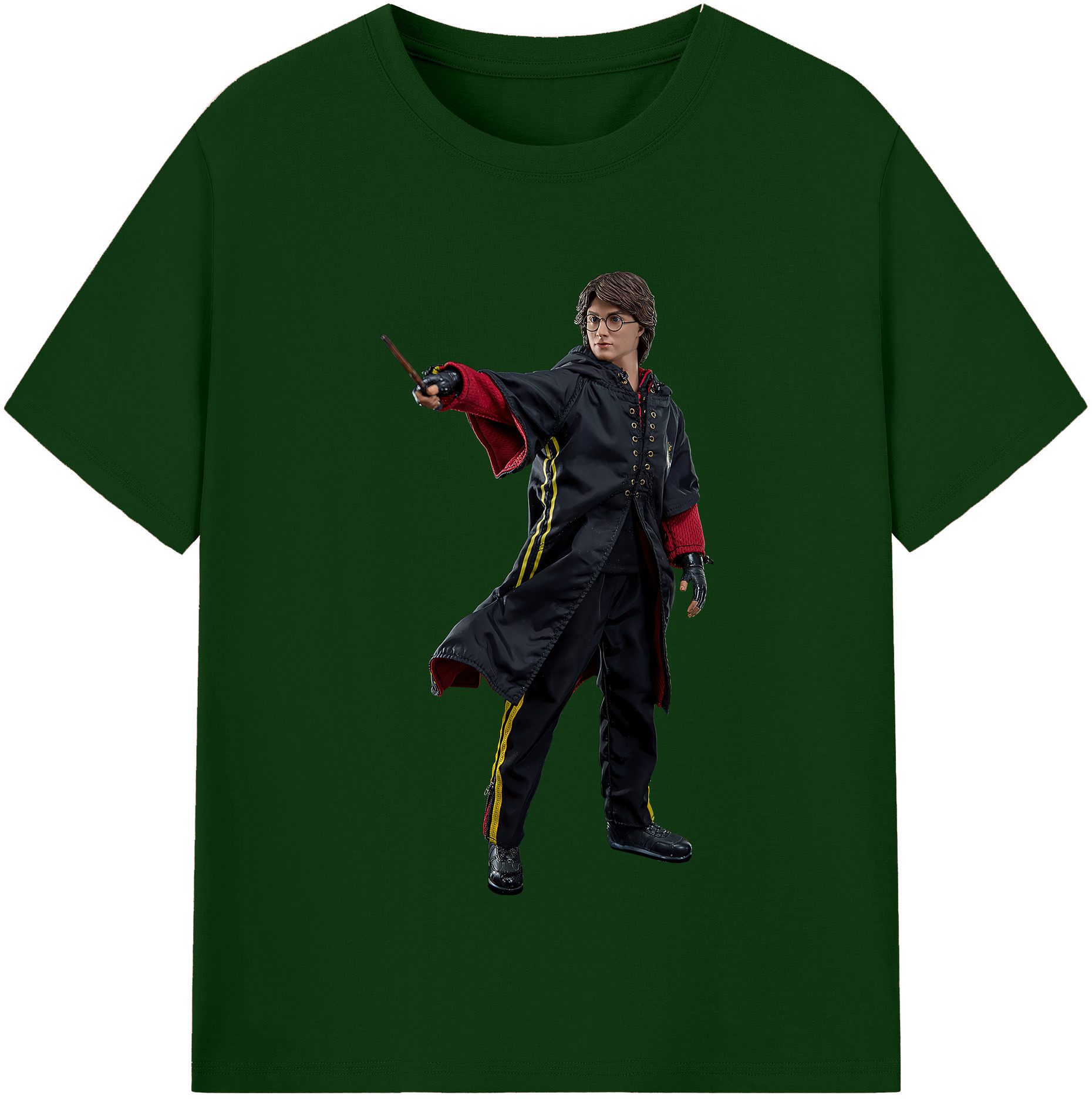 （画像用） Harry Potter ハリー・ポッターシリーズ 綿100％半袖Tシャツ（フロントプリント）